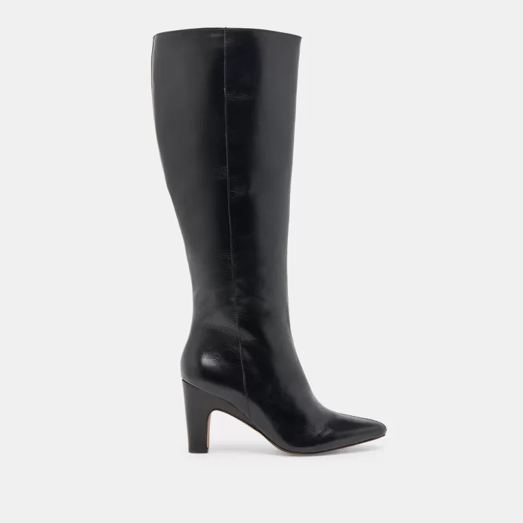 Dolce Vita Tall Boots | Wide Calf^NELAS WIDE CALF BOOTS BLACK LEATHER