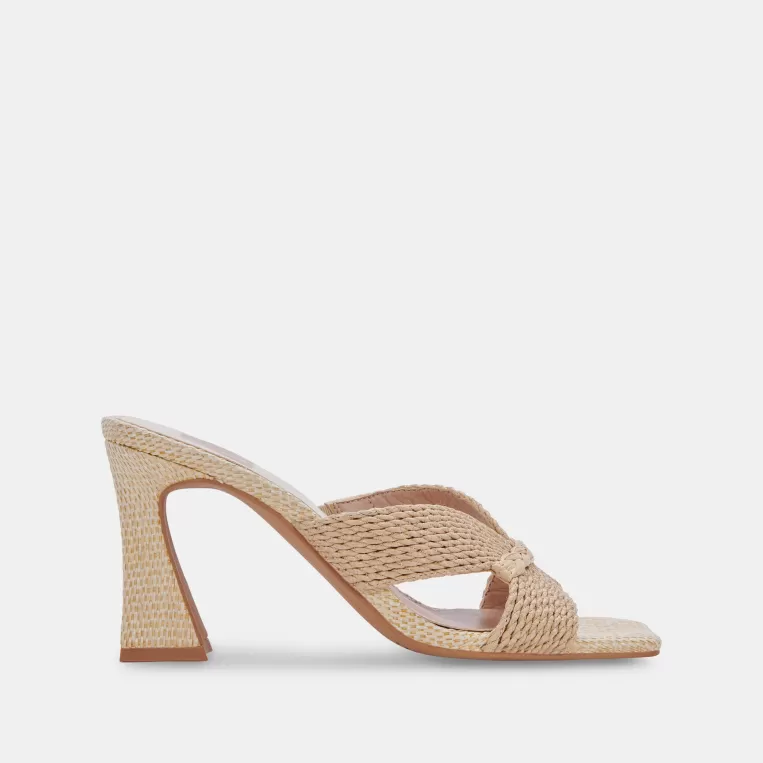 Dolce Vita Wide Widths | Heels^NITRO WIDE HEELS LT NATURAL RAFFIA