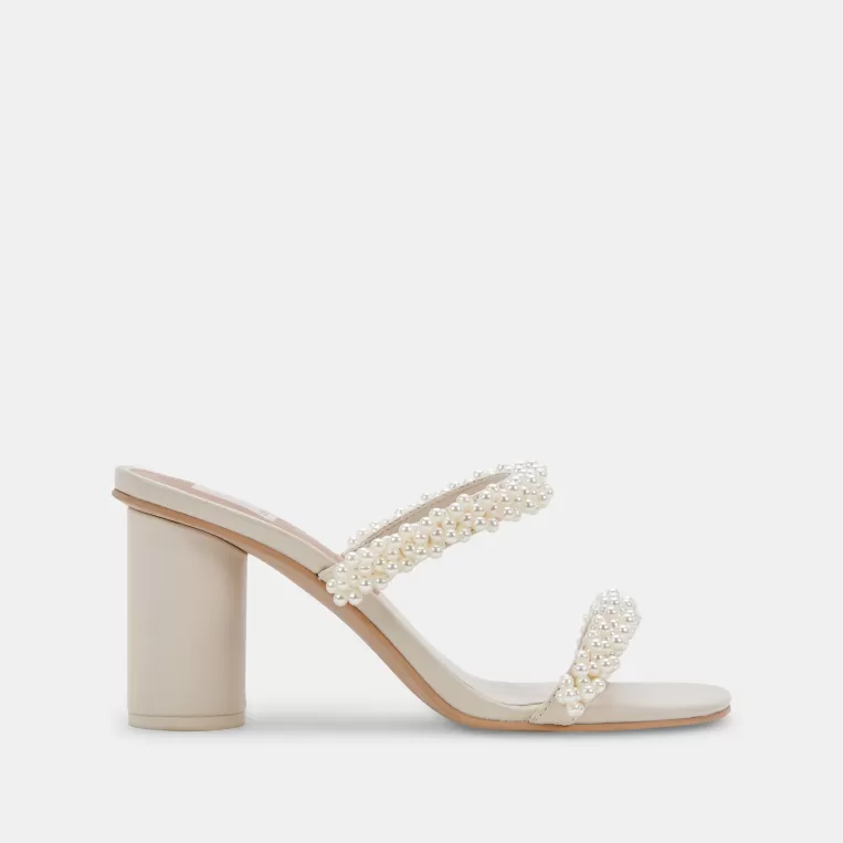 Dolce Vita Extended Sizing | Sandals^NOEL HEELS VANILLA PEARLS