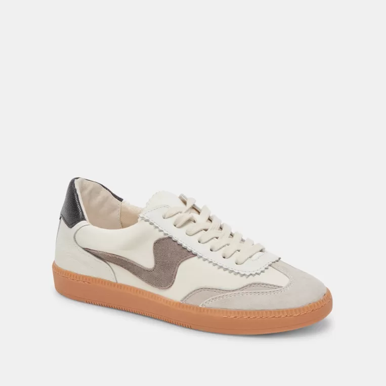 Dolce Vita Style Spotlight: Notice | Wide Widths^NOTICE WIDE SNEAKERS WHITE GREY LEATHER