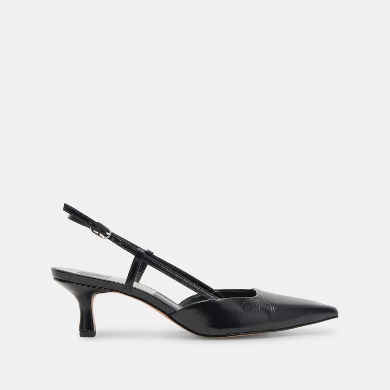 Dolce Vita Heels^ODELA HEELS MIDNIGHT CRINKLE PATENT