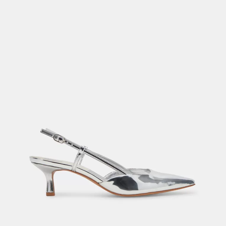 Dolce Vita Make It Metallic | Wide Widths^ODELA WIDE HEELS SILVER STELLA