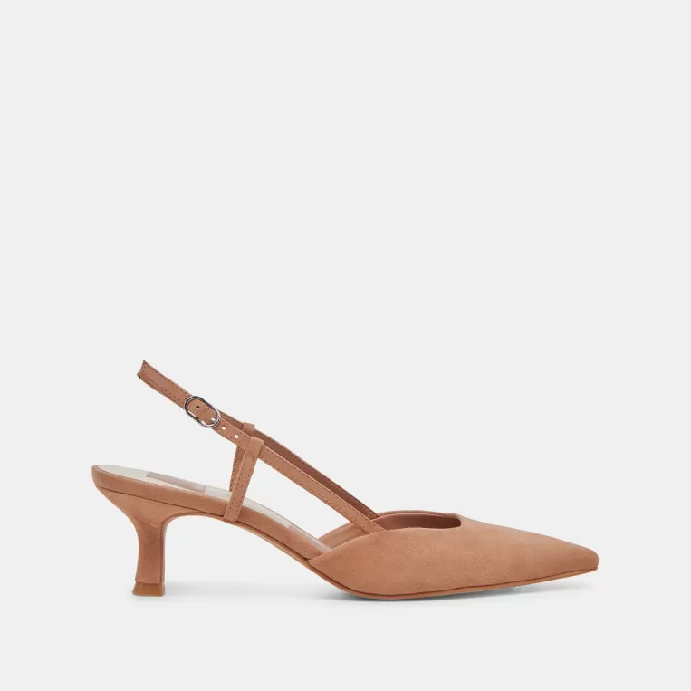 Dolce Vita Wide Widths | Heels^ODELA WIDE HEELS TOFFEE SUEDE