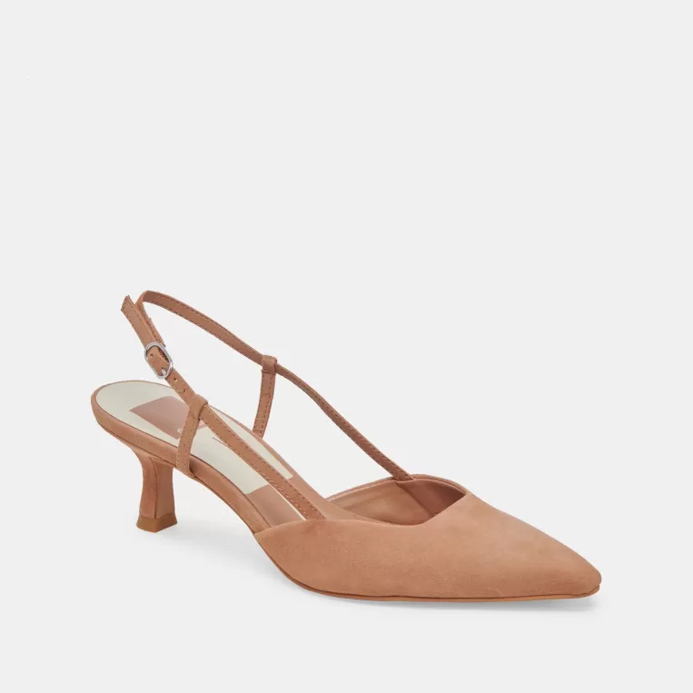 Dolce Vita Wide Widths | Heels^ODELA WIDE HEELS TOFFEE SUEDE