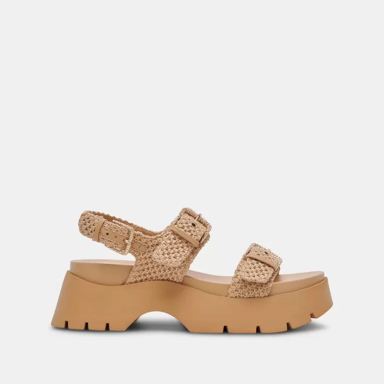 Dolce Vita Sandals^PALDA SANDALS NATURAL RAFFIA