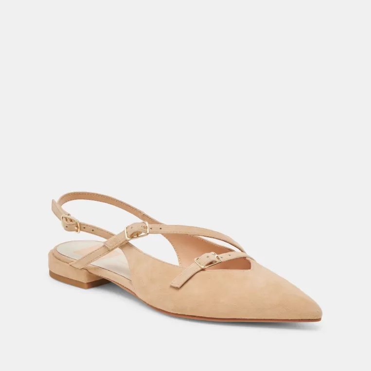 Dolce Vita Flats & Loafers^PAMLA FLATS TAN SUEDE