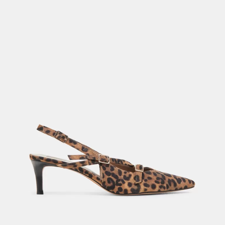 Dolce Vita Leopard | Heels^PAMLA MID HEELS LEOPARD SUEDE