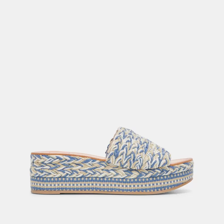 Dolce Vita Sandals^PAZLI SANDALS BLUE MULTI WOVEN