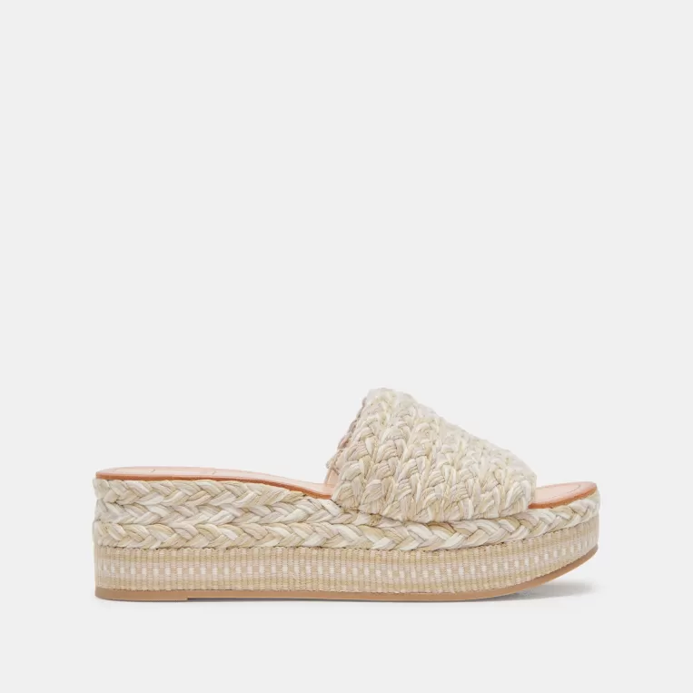 Dolce Vita Sandals^PAZLI SANDALS IVORY MULTI WOVEN