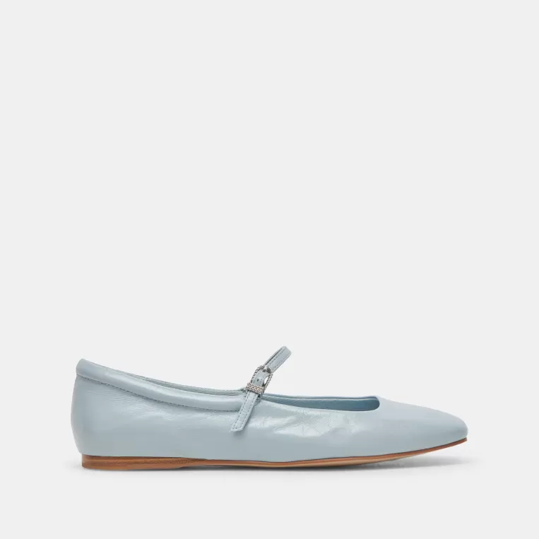 Dolce Vita Mary Janes | Ballet Flats^REYES BALLET FLATS SKY BLUE CRINKLE PATENT