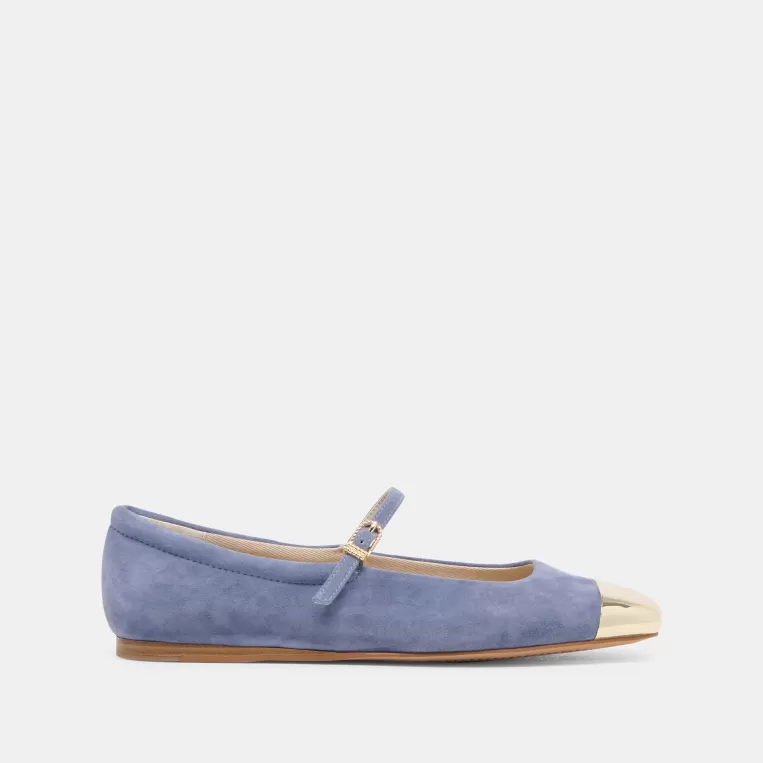 Dolce Vita Mary Janes | Ballet Flats^REYES TOE CAP BALLET FLATS BLUEBELL SUEDE