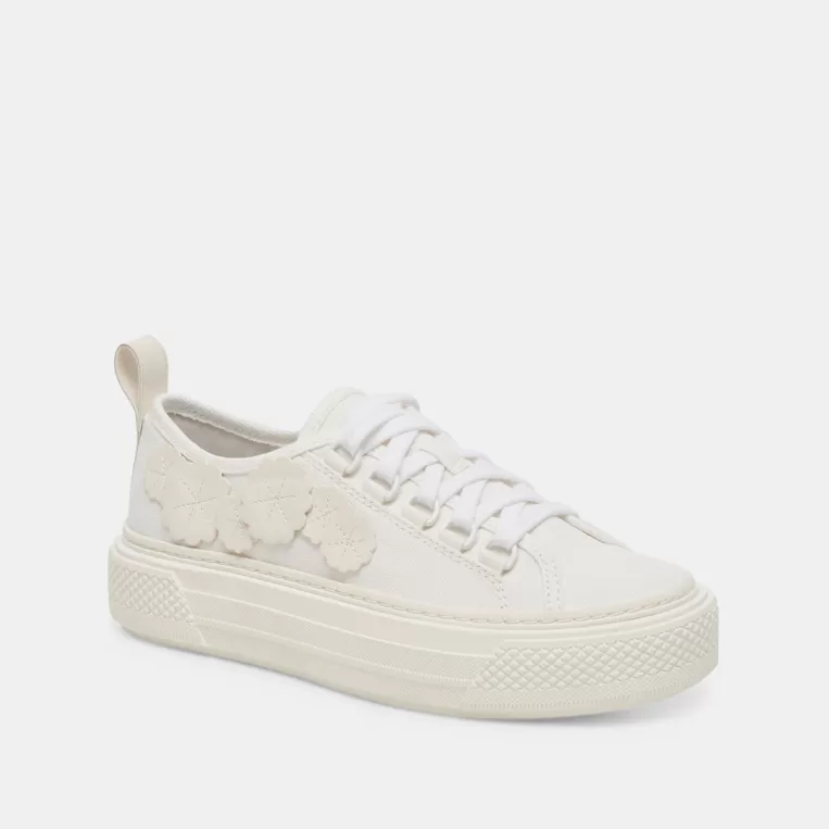 Dolce Vita Sneakers^ROBBIN SNEAKERS WHITE CANVAS