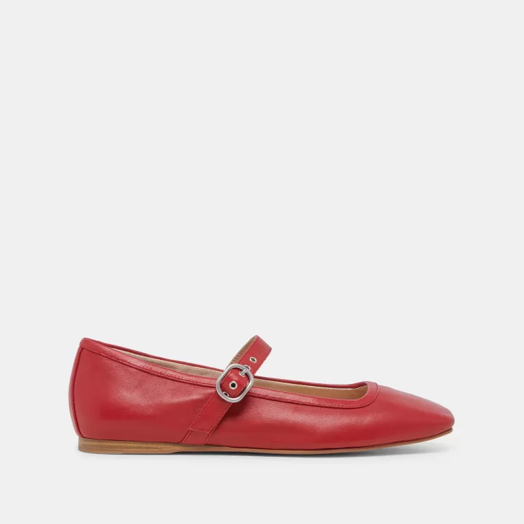 Dolce Vita Mary Janes | Ballet Flats^RODNI BALLET FLATS RED LEATHER