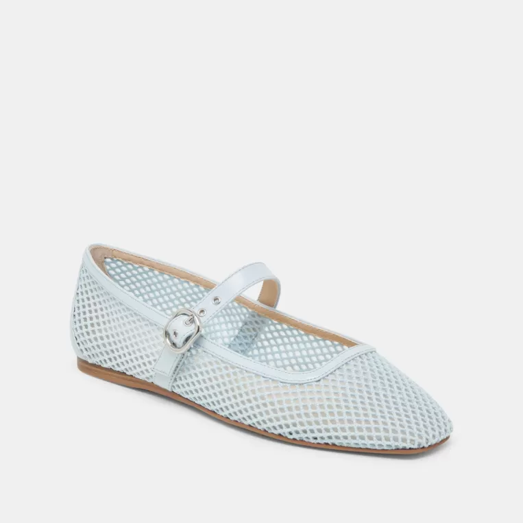 Dolce Vita Ballet Flats | Flats & Loafers^RODNI MESH BALLET FLATS LIGHT BLUE MESH