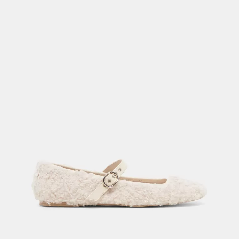 Dolce Vita Mary Janes | Ballet Flats^RODNI PLUSH BALLET FLATS CREME PLUSH