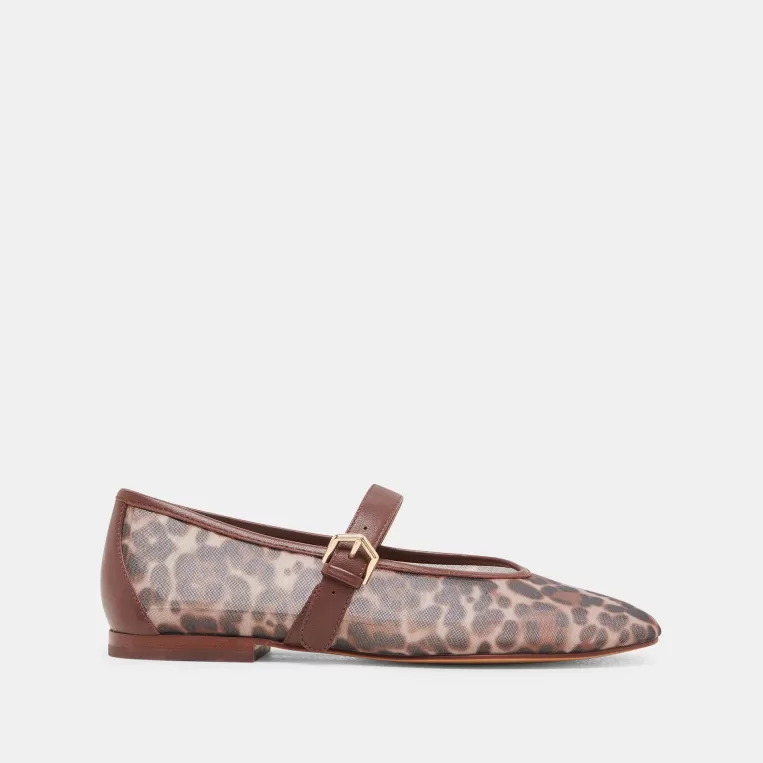 Dolce Vita Leopard | Ballet Flats^ROSLYN BALLET FLATS LEOPARD MESH