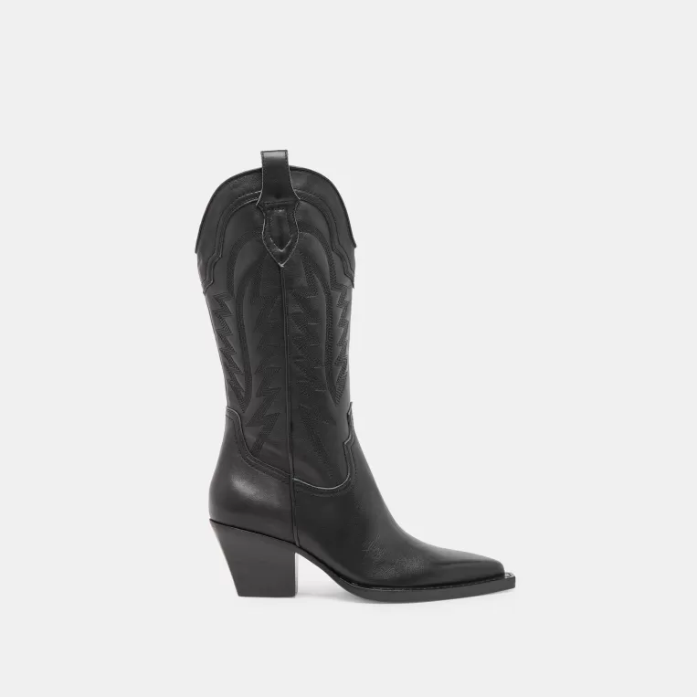 Dolce Vita Western Inspired^RYLAND BOOTS BLACK LEATHER