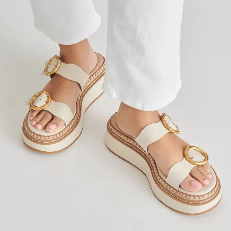 Dolce Vita Sandals^RYSHA SANDALS IVORY LEATHER