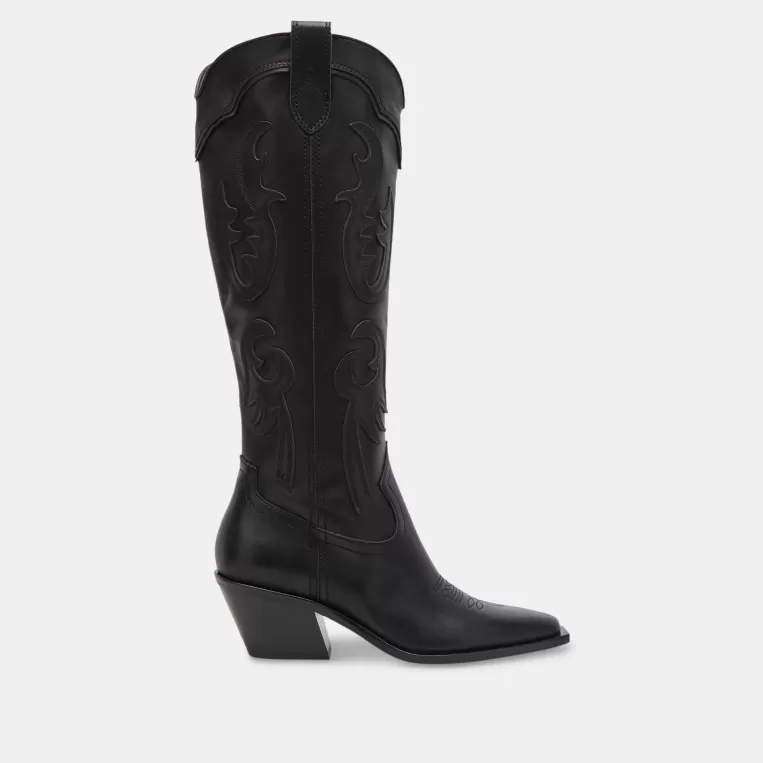 Dolce Vita Western Inspired | Boots & Booties^SAMSIN BOOTS BLACK LEATHER