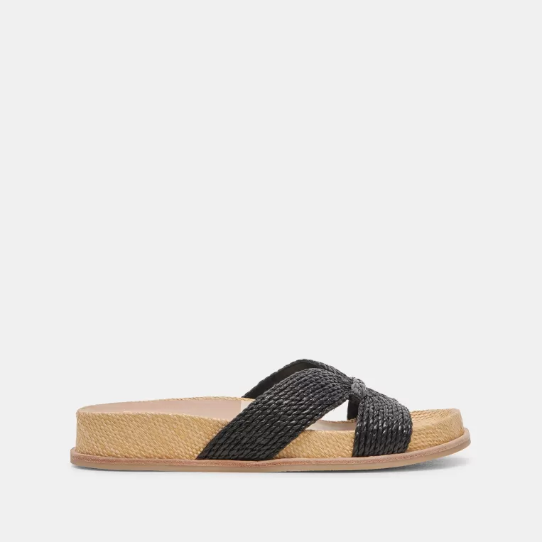 Dolce Vita Sandals^SELDA SANDALS ONYX RAFFIA