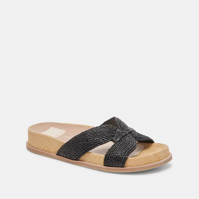 Dolce Vita Sandals^SELDA SANDALS ONYX RAFFIA