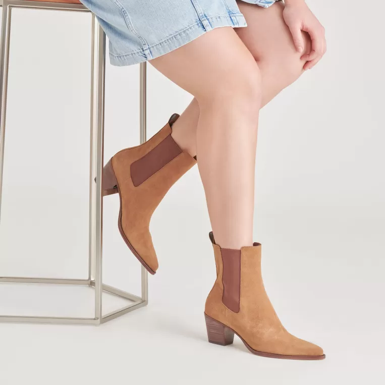 Dolce Vita Boots & Booties^SHADIE H2O BOOTIES BROWN SUEDE