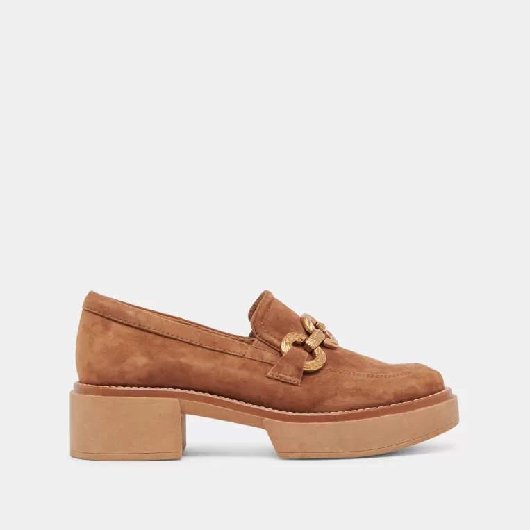 Dolce Vita Flats & Loafers^SHEENA LOAFERS BROWN SUEDE