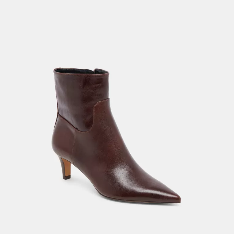 Dolce Vita Boots & Booties^SONDRA BOOTIES MAHOGANY LEATHER