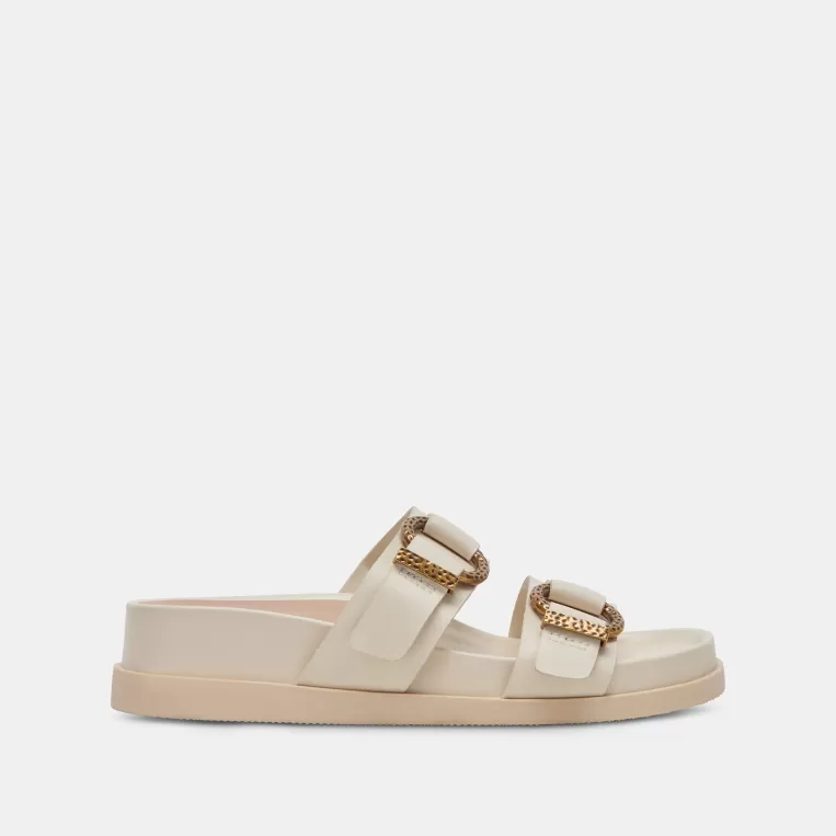 Dolce Vita Extended Sizing | Sandals^SOYA SANDALS WHITE LEATHER