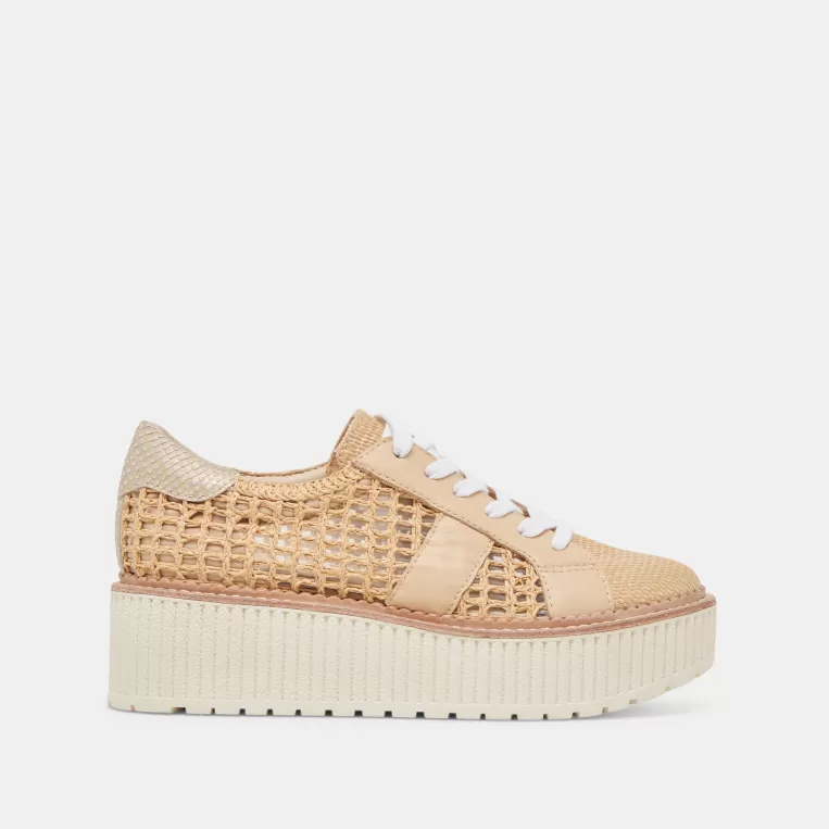 Dolce Vita Sneakers^TIGER SNEAKERS LT NATURAL RAFFIA