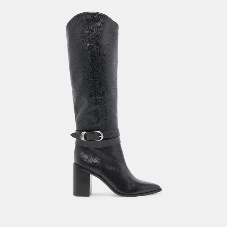 Dolce Vita Western Inspired | Tall Boots^TYRONE WIDE CALF BOOTS BLACK LEATHER