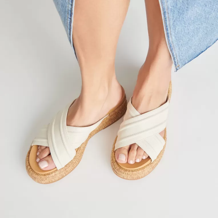 Dolce Vita Sandals^WESLEE SANDALS IVORY LEATHER