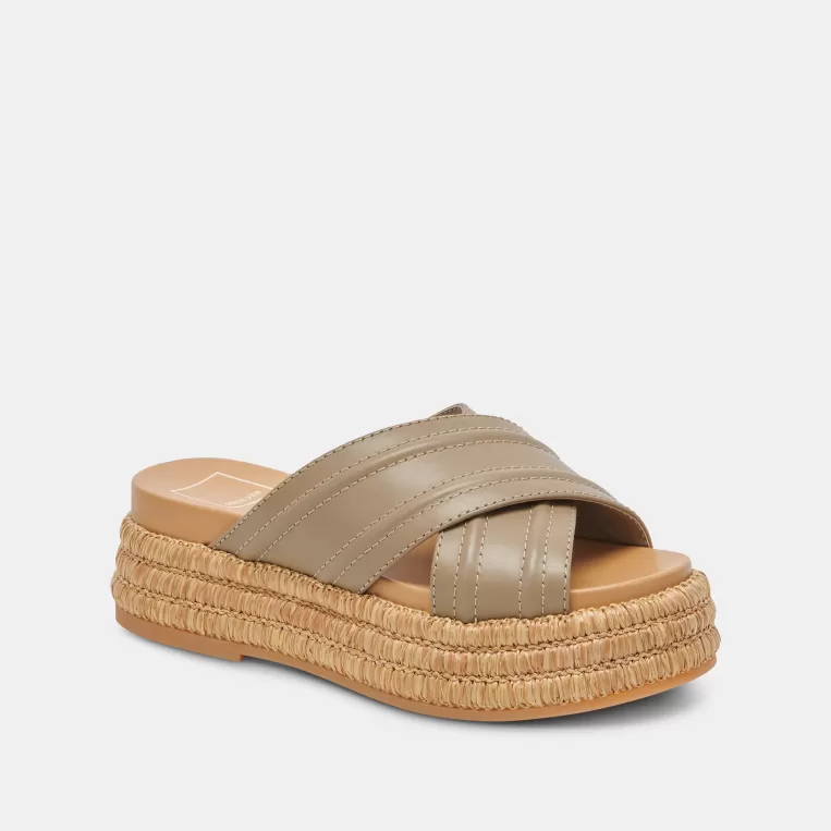 Dolce Vita Sandals^WESLEE SANDALS OLIVE LEATHER