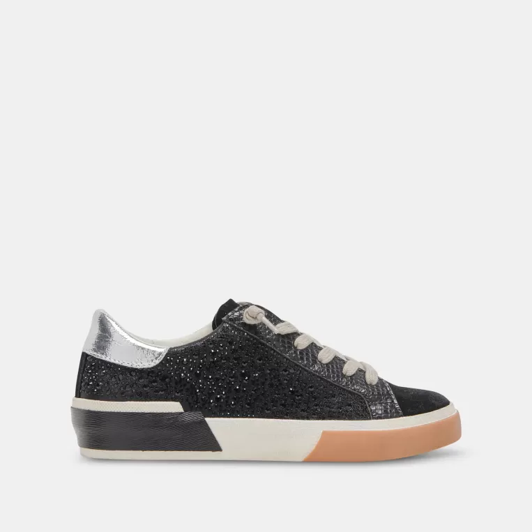 Dolce Vita Sneakers^ZINA CRYSTAL SNEAKERS BLACK SUEDE