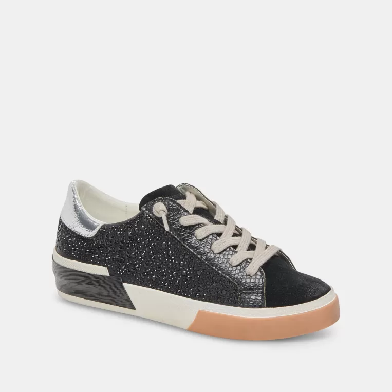 Dolce Vita Sneakers^ZINA CRYSTAL SNEAKERS BLACK SUEDE