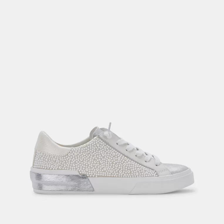 Dolce Vita Wide Widths | Sneakers^ZINA PEARL WIDE SNEAKERS VANILLA PEARLS