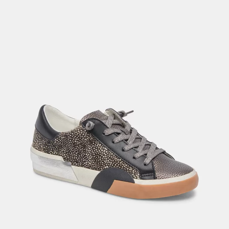 Dolce Vita Sneakers^ZINA SNEAKERS BLACK SPOTTED CALF HAIR