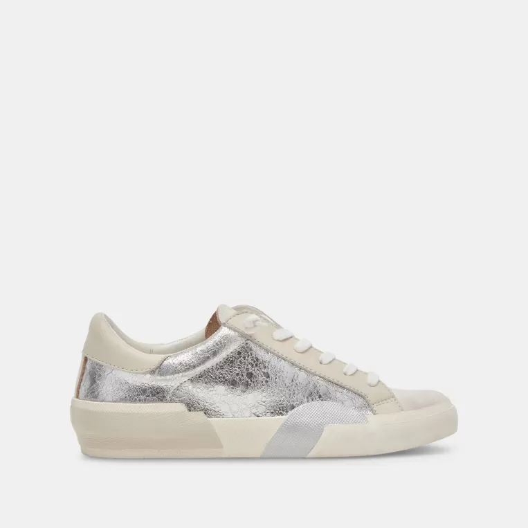 Dolce Vita Sneakers^ZINA SNEAKERS CHROME DISTRESSED LEATHER