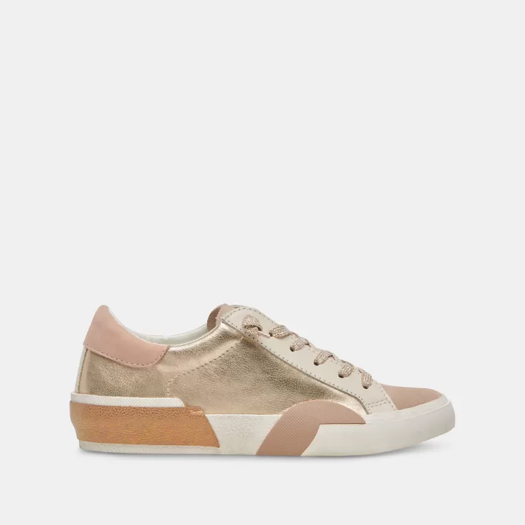 Dolce Vita Sneakers^ZINA SNEAKERS GOLD LEATHER