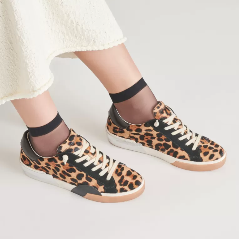 Dolce Vita Leopard | Sneakers^ZINA SNEAKERS LEOPARD BLACK CALF HAIR